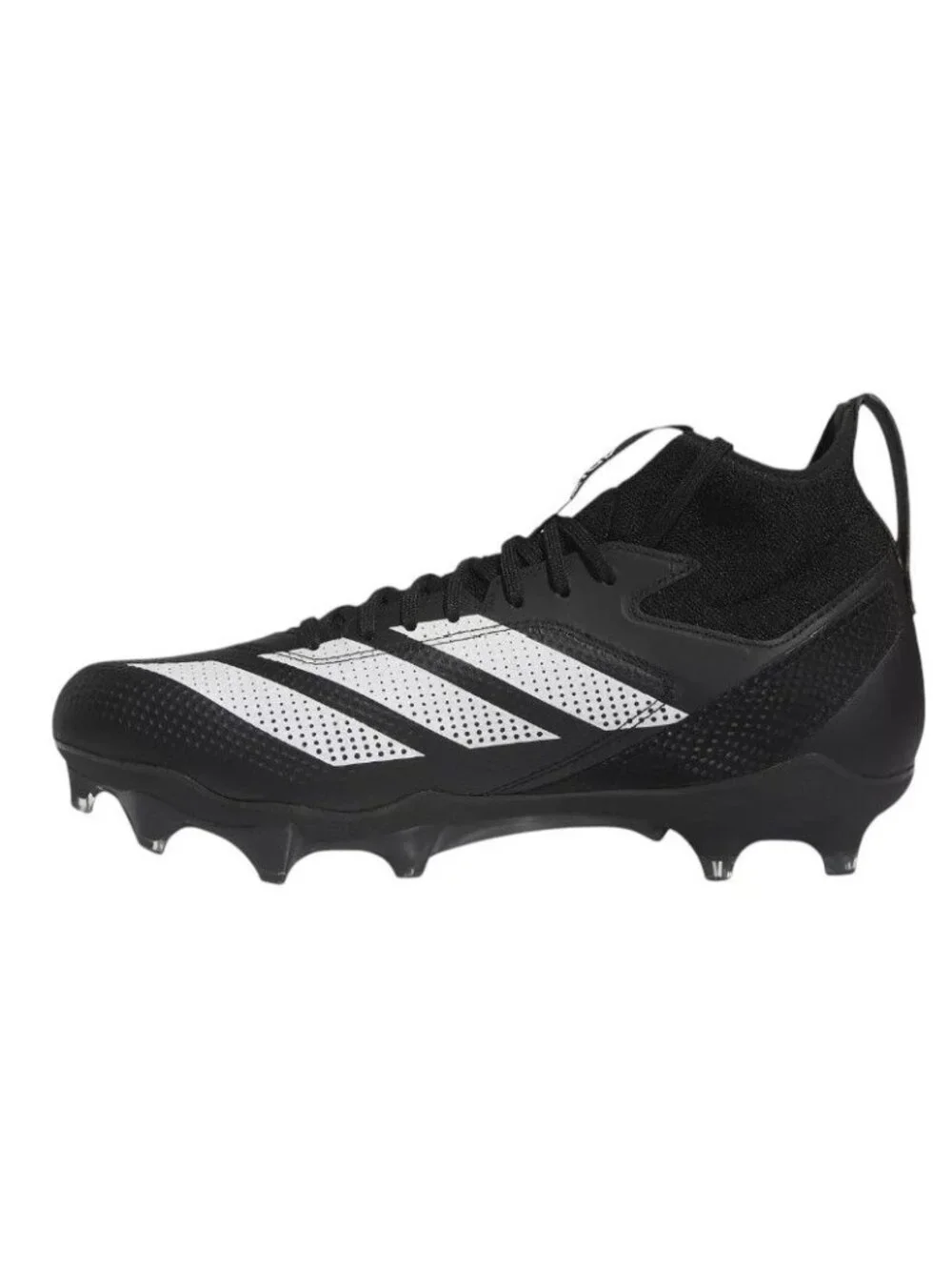 Adidas Adizero Impact Black/White Football Cleats Shoes IE1413 Men's‎ Size 8 NWT